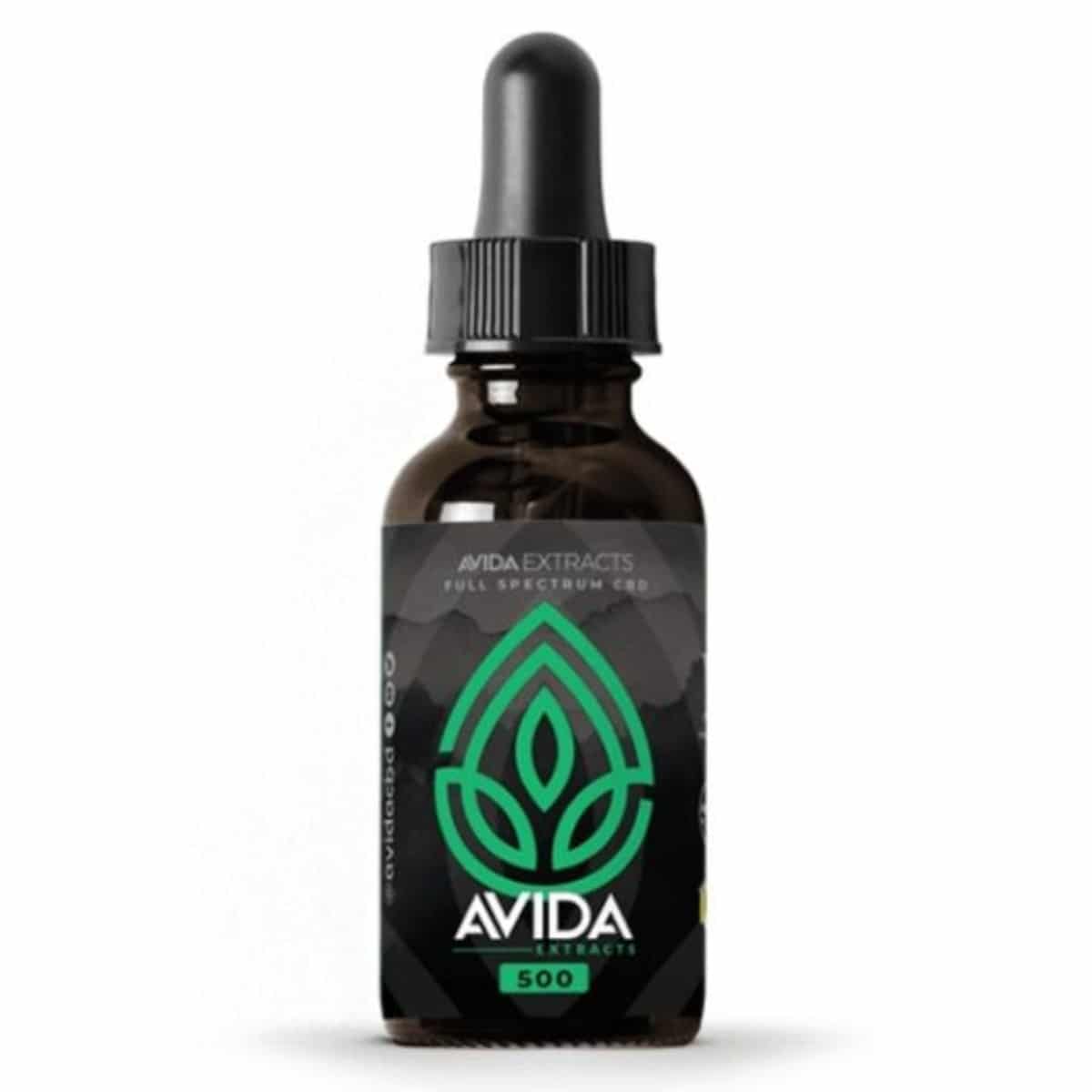 Avida Full Spectrum CBD Oil Tincture 500mg