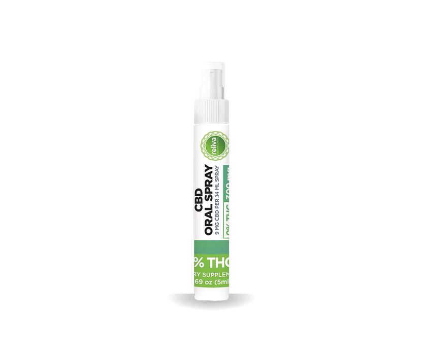 Reliva CBD Wellness CBD Oral Spray - 5ml Bottle