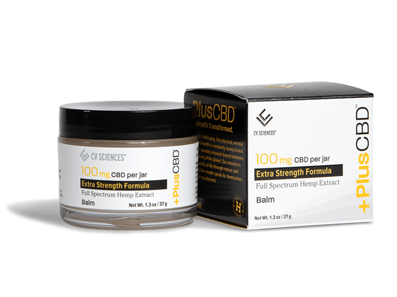 PlusCBD CBD Balm Extra Strength Formula - 37 g Jar