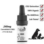 Nuleaf Naturals Pet CBD Oil Bottle