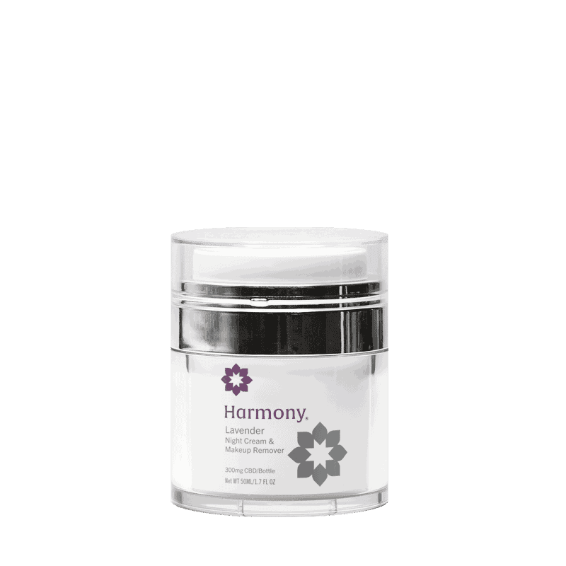 Palmetto Harmony Lavender Night Cream & Make-Up Remover - 50ml